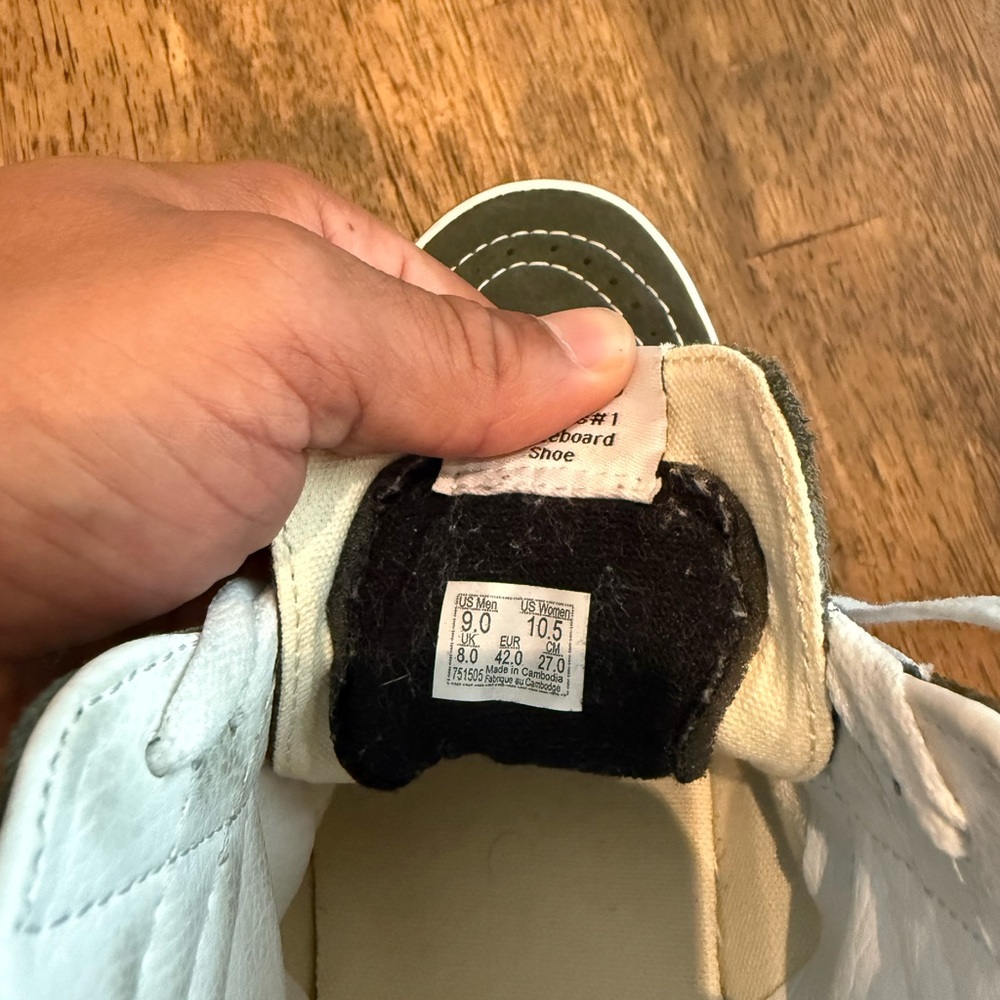 Vans U Sk8-Hi Forest Night/ True White - Picture 6 of 6